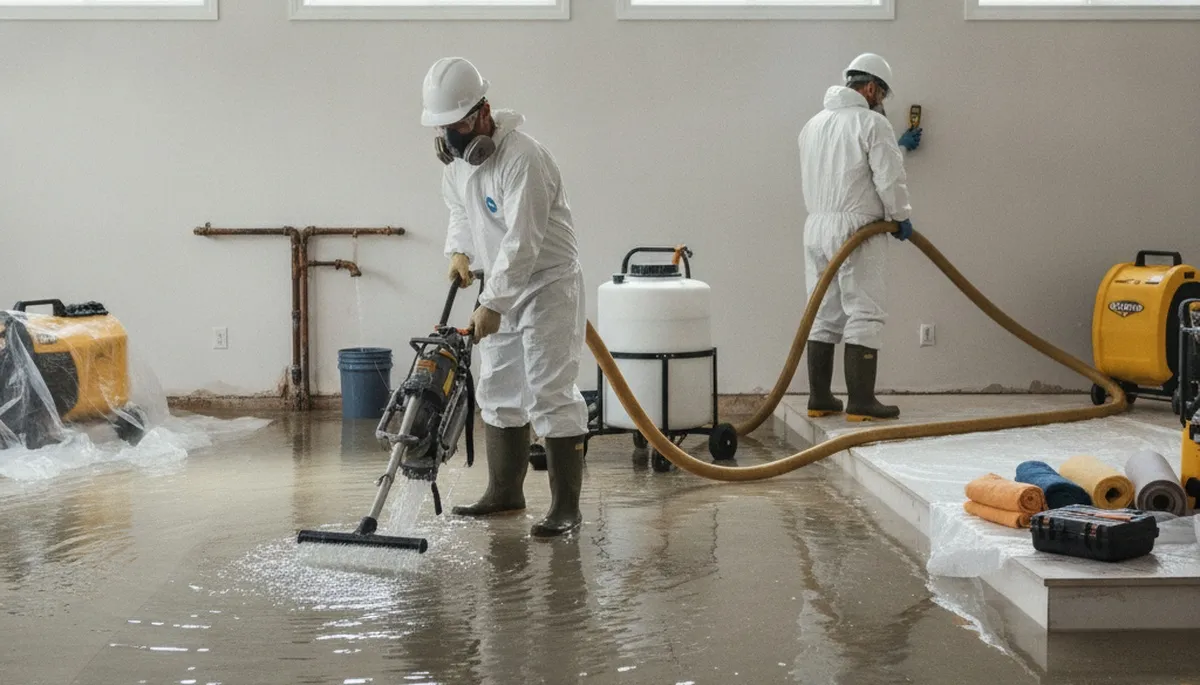 Burst Pipe Cleanup Image 1