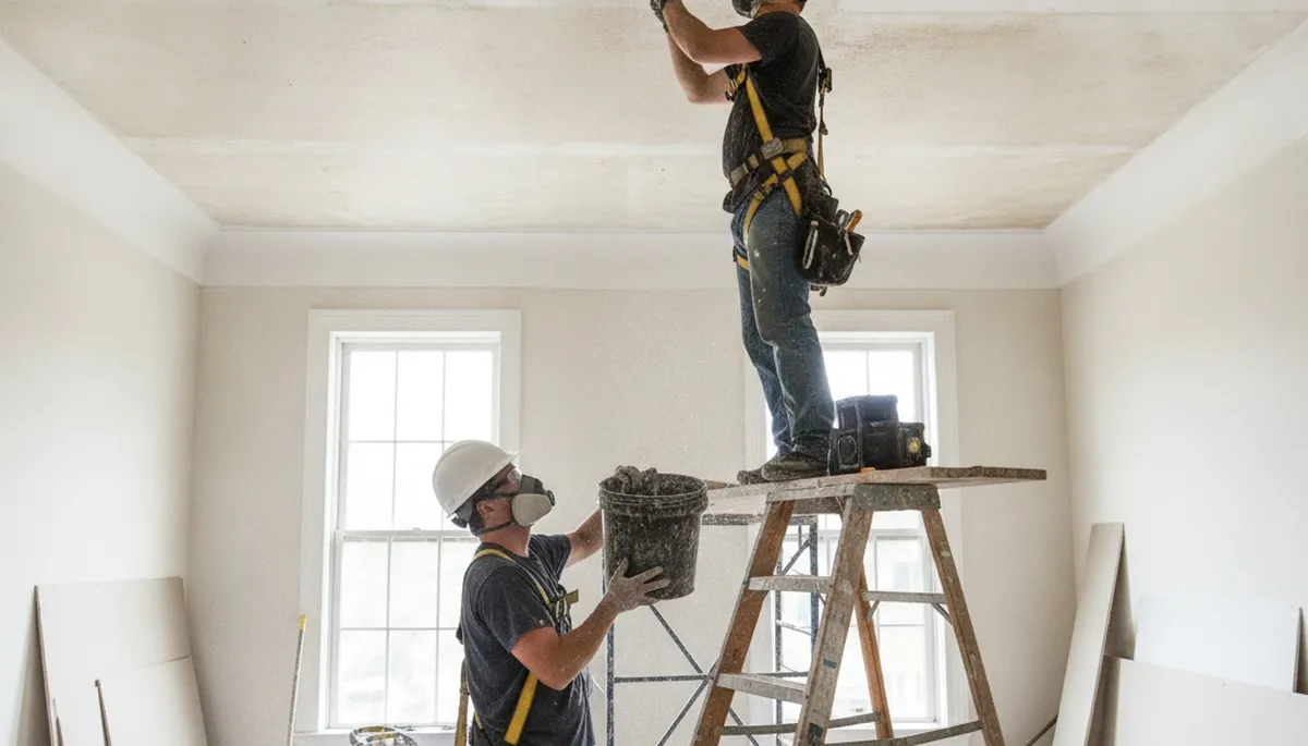 Ceiling Water Damage Repair Image 1