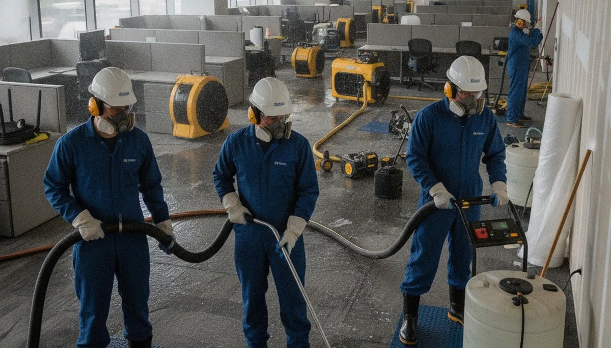 Commercial Water Damage Restoration Image 1
